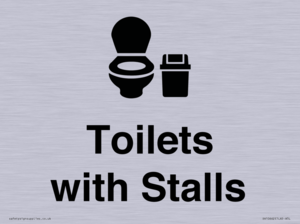Toilets: Stalls with Sanitary Bin